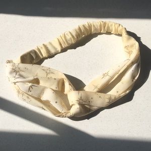 Starry White Headband
